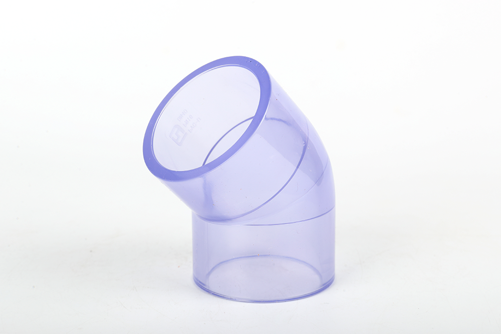 九所镇透明45° 弯头